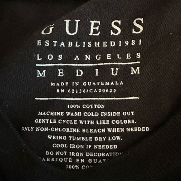 Guess Prime Graphic Tee M - Picture 4 of 4
